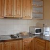 Jól felszerelt konyha az Aqua Spa bungalóban Cserkeszőlőn - online szobafoglalás