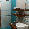 Fürdőszoba az Echo Residence All Suite Luxury Hotelben