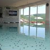 Hotel Ózon Residence wellness medencéje panorámával a Kékestetőre